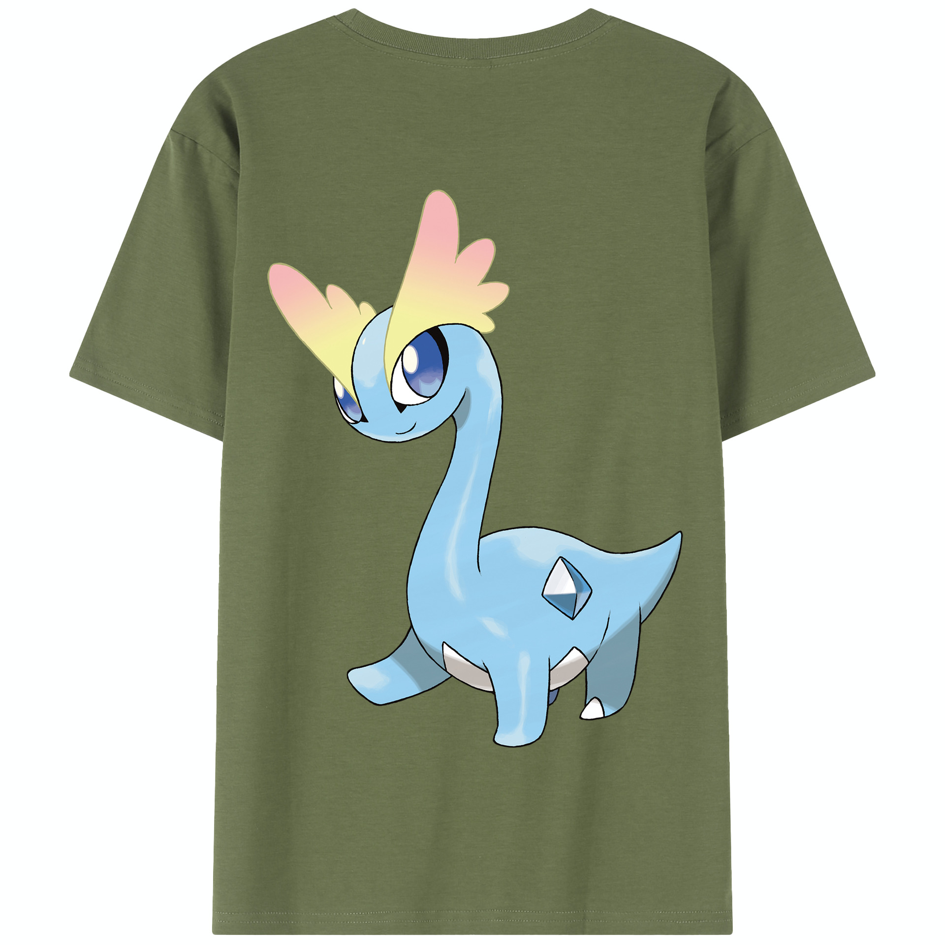 （画像用） ポケットモンスター Pokémon 綿100％半袖Tシャツ（背面プリント）